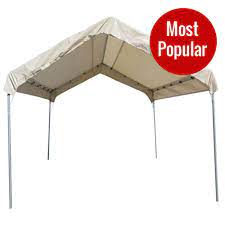 First Generation Costco Carport Replacement 12 Mil Poly Cover Tan Costless Tarps