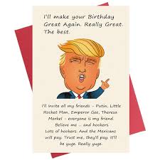 From there, attach the buttons and draw lines for the balloon strings. Lots Of Hookers Funny Birthday Card Make America Great Again Donald Trump Theme Funny Greeting Card Greeting Cards Amazon Com Au