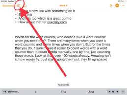 The best ipad apps doesn't include preinstalled apps or games. How To Show Word Count In Pages For Ipad Or Iphone Osxdaily