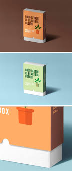 Slide Product Box Mockup In 2020 Box Mockup Free Packaging Mockup Mockup