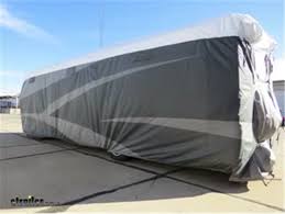 adco tyvek all climate wind rv cover for class a motorhome up to 37 long gray