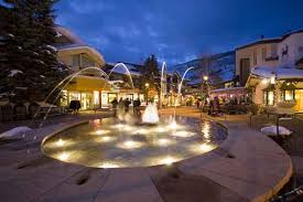 Fire and water fountain photos. Vail Finishes Water And Fire Fountain Vaildaily Com