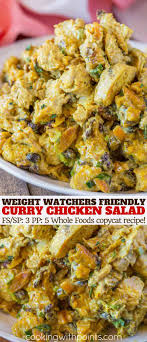 This salad is very similar to the sonoma chicken salad at whole foods' deli. Curry Chicken Salad Cooking Made Healthy