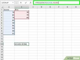 This video explains how to calculate the frequency of numeric values within a range. How To Calculate Frequency In Excel 5 Steps With Pictures