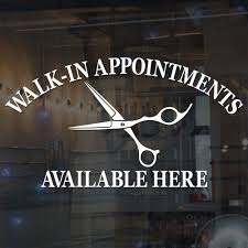Find your closest private walk in centre near me. Small Walk In Appointments Available Here Window Door Barber Etsy Appointments Available Door Stickers Appointments