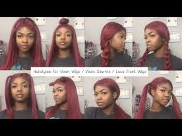 Try the vixen sew in, a weaving technique which allows you to part your hair in 2 to 4 different ways. Hairstyles For Vixen Wigs Vixen Sew Ins Full Lace Wigs Lace Front Wigs Frontal Wigs Christi Youtube