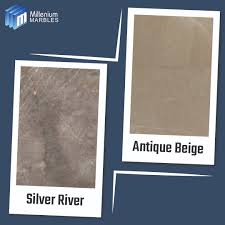 There is significant movement throughout and a high variation should be. Millenium Marbles On Twitter Silver River Marble Is A Sign Of Life With Its Bristle Patterns Embroidered On The Serene Floor Formed By Brush Strokes Of Nature Antique Beige Marble Bathroom Can