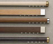 Curtain rods, finials, & brackets. Metro Track Traversing The Sleek And Modern Way To Mount Traversing Drapery In 6 Wood Rod Choices And 3 Metal End Curtains Curtain Hardware Smith And Noble