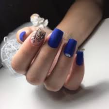 blue winter nails the best images