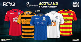 Kit manufacturers can run wild with their creativity when it comes to away shirts, with less sentimentality to mess with. Fc 12 Scotland Championship 2018 19 Fm Scout