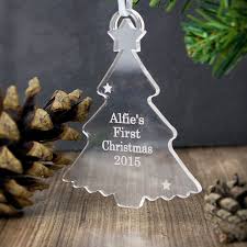 Personalised Acrylic Christmas Tree Decoration Stone Hall Gift Personalized Christmas Gifts Personalised Christmas Baubles Personalised Christmas Decorations