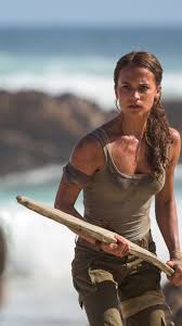 The shapely archaeologist moonlights as a tomb raider to recover lost antiquities and meets her match in the evil powell, who's in search of a powerful relic. Wallpaper Lara Croft Tomb Raider Alicia Vikander 4k Movies 17256