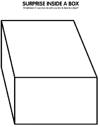 Surprise Inside A Box Coloring Page Crayola Com