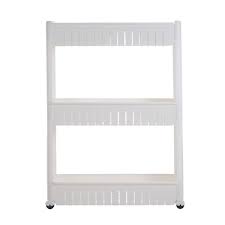 everyday home 3 tier white slim slide