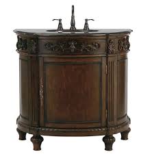 Home Decorators Collection Chelsea 37 In W Bath Vanity In Antique Cherry With Granite Vanity Top In Black 12102 Vs37a Ac The Home Depot Granite Vanity Tops Home Decorators Collection Vanity
