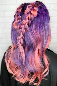 33 Cool Ideas Of Purple Ombre Hair Purple Ombre Hair Plum Purple Hair Pink Ombre Hair