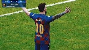 It's all over at the camp nou and psg celebrate a famous victory. Pes 2020 Barcelona Vs Psg Ft Messi Neymar Icardi Youtube