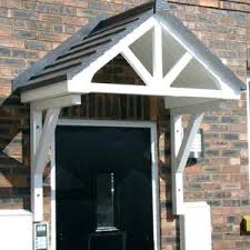 It should also extend 1 to 2 feet beyond the sides of the door. Gable Roof Over Door Online Roof Design