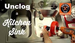 Are looking for tips on how to tackle it yourself; How To Unclog A Kitchen Sink Home Repair Tutor