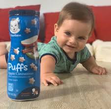 Order online gerber graduates puffs banana, sweet potato & strawberry apple cereal snack variety pack 3 ct canisters on www.superlofoods.com. Stock Up On Gerber Graduates Puffs Cereal Snacks
