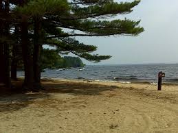 The camp offers rustic cabins and full service cottages. Sebago Lake State Park Campground Maine Trail Finder