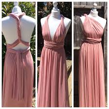 Dusky Pink Instagram Victorialoudresses Multiway Dress Infinity Dress Bridesmaid Dress Infinity Dress Bridesmaid Multi Way Dress Dresses