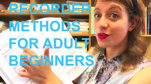 RECORDER BOOKS FOR ADULT BEGINNERS