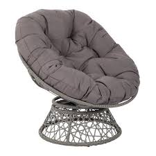 40 wide tufted polyester swivel papasan chair in 2021 papasan chair papasan chair cushion chic lounge chair