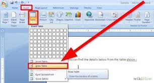 Making A Table In Microsoft Word – Rln Virtual School