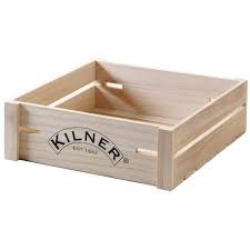 Kilner Wooden Storage Crate In 2020 Wooden Storage Crates Crate Storage Wooden Crate
