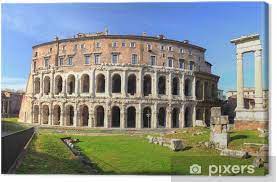 Currently, an entrance ticket to theater of marcellus (teatro di marcello) costs usd 17.33. Leinwandbild Rom Theater Marcellus Marcello Pixers Wir Leben Um Zu Verandern