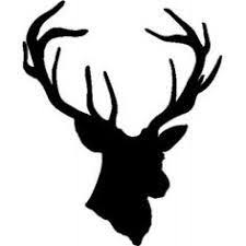 Resultado De Imagen Para Silueta De Cabeza De Ciervo Deer Head Silhouette Deer Decal Deer Silhouette