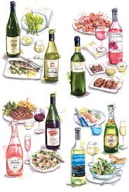 Wine And Spirit Magazine On Behance Wine And Spirits Wine Illustration Food
