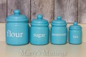 Kitchen canister styles through the years. Whimsical Kitchen Canisters