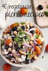 40 Vegetarian Picnic Recipes Vegetarian Picnic Picnic Foods Picnic Food