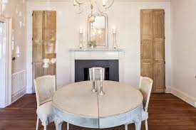 Extending dining sets are the ultimate just in case piece of furniture. Dining Table In Front Of Fireplace Design Ideas