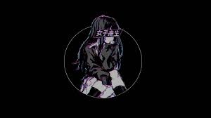 See the best anime black butler wallpapers collection. Wallpaper Black Background Chromatic Aberration Kanji Anime Circle 1920x1080 Paranoiddollv2 1872763 Hd Wallpapers Wallhere