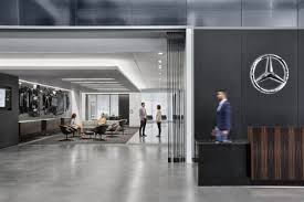 Office Tour Mercedes Benz Usa Offices Sandy Springs In 2020 Car Showroom Design Mercedes Benz Showroom Design