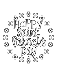 Patrick's day parade began with modest gatherings in the streets of colonial america. Free Printable Saint Patrick S Day Coloring Pages