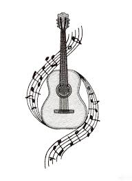 Nerrobidart Adli Kullanicinin Pentru Andrei Panosundaki Pin Gitar Muzik Dovmeleri Cizimler