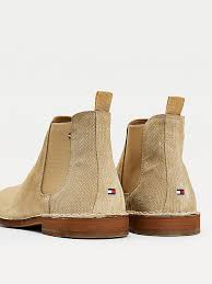 Enjoy free us shipping on all orders | shoes.com. Chelsea Boot Aus Wildleder Beige Tommy Hilfiger