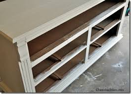 This media console looks like it's floating in the air, but it's actually mounted to the wall. How To Turn A Dresser Into A Tv Stand Cherished Bliss