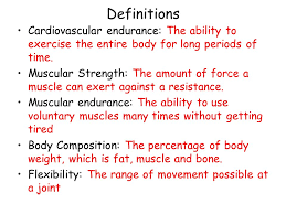 Endurance Definition Fitness