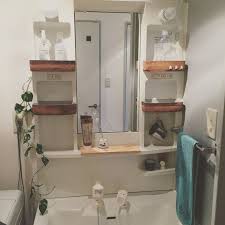 バス トイレ 洗面台 賃貸でも諦めない 賃貸でも楽しく ワンルーム などのインテリア実例 2016 03 05 16 28 47 roomclip ルームクリップ リビング インテリア 賃貸 インテリア 収納 小さなアパートの整理