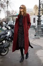 Dernières tendances en manteaux femme. Comment Porter Un Manteau Bordeaux 173 Tenues Et Looks Lookastic France