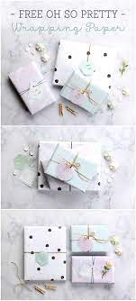 Gifts Wrapping Ideas Free Printable Wrapping Paper A Total Of 6 Designs In 2 Styles Print I Printable Wrapping Paper Gift Wrapping Gift Wrapping Inspiration