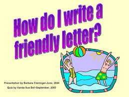 You will see in my reflection in this section that a great deal of work goes into getting first graders to be successful when editing. Friendly Letter Slideshow