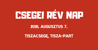 Check spelling or type a new query. Csegei Rev Nap 2021 Augusztus 7