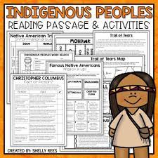 What a difference a year makes. Indigenous Peoples Day Worksheets Teaching Resources Tpt