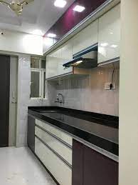 Kumar Interior Thane Just Completed 2bhk Flat Interior Site Live Video And Some Im Modern Kitchen Cabinet Design Kitchen Furniture Design Kitchen Room Design